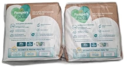 Pampers Pura, 88 hypoallergene Windeln mit 0% Duft und Lotionen, Größe 3 (4-9 kg)