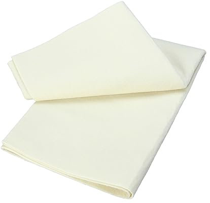 SEWACC Tapis De Feutre Tapis De Peinture Feutre De Laine pour Chinoise Blanc pour Art Et Dessin
