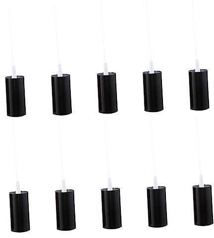 Sprühdüse 18mm Schwarz 10 Stück Kunststoff Feinnebel