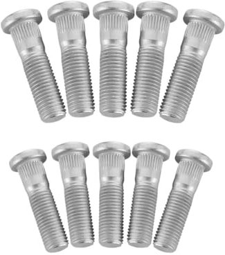 BASPHHH Felgenschraube Kompatibel mit Nissan für 350Z 370Z 200SX 48 mm M12 x 1,25 Radbolzen Radbolzen M12 x 1,25