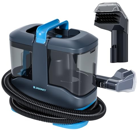 Waschsauger Teppichreiniger, Polsterreiniger Gerät Mit Tierhaarbürste Und Schlauchreinigungswerkzeug, 450W 13Kpa Nasssauger Polsterreiniger, für Teppich, Sofa, Vorleger, Polster, Treppen, Auto (B)