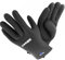 Cressi Neoprenhandschuhe High Stretch, Schwarz/Logo Blau, L