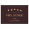 4youDesign XXL Fußmatte -VIP Lounge- personalisiert mit Namen – 50x70cm, rutschfest, für innen & außen – Geschenkidee zum Einzug & Richtfest