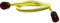 Garden Hose Pipe, Outdoor Tap to Reel Connection Set, Anti-Kink Reinforced 4 Layer Non-Toxic 1/2 Hose (Yellow, 3 m / 9.84 ft + 2 Quick Connectors)