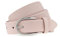Vanzetti Classics 30mm Cambered Leather Belt W85 Pale Rose