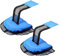 PATHD Rampe de sauvetage pour animaux domestiques - Rampe flottante pour sauver les grenouilles, crapauds, souris, oiseaux - Accessoires de piscine