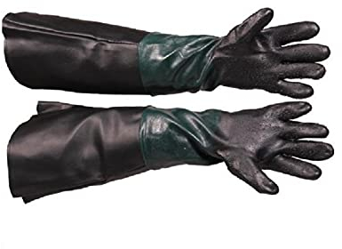 Farys Sandstrahlhandschuhe 600mm LANG für Sandstrahlkabinen 350/420/990L handschuhe