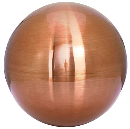 Dehner Edelstahlkugel, gebürstet, Ø 10 cm, kupfer