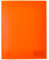 HERMA 19637 Schnellhefter A4 Transluzent Neon Orange, Sichthefter aus Kunststoff mit Beschriftungsetikett, Einstecktasche & Metallheftzunge, stabiler Plastik Schnellhefter für Schule & Büro