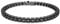 Swarovski Tennis Armband, Rund, Weiss, Rhodiniert