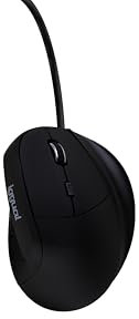 iggual – Souris Ergonomique Filaire avec Câble USB de 1,5m, 6 Boutons et DPI Réglable Entre 800 et 2400, Souris de Gamer Compatible avec Windows et Mac, Souris Verticale pour Usage Prolongé