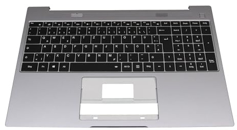 MEDION 40080855 Original Tastatur inkl. Topcase DE (deutsch) schwarz | mit Backlight für Akoya E16402 (NS16TGR)