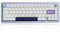 YUNZII AL66 Tastiera Meccanica Senza Fili, Tastiera Da Gioco In Alluminio Con Manopola Al 65% Bluetooth/2.4G/cavo Hot Swappable, Tastiera RGB Per Win/mac(interruttore Del Latte, Blue)