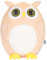 SQUISHBRUBIES Oliver die Eule - 35 cm Kuscheltier - Superweiches Plüsch Stofftier - Plüschtier zum Kuscheln, Verschenken und Sammeln - Braun