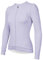 Wulibike Radtrikot Damen Langarm,Fahrradtrikot Atmungsaktiv Rennrad Trikot Hochelastisch Fahrrad Kleidung 4 Taschen Lila M