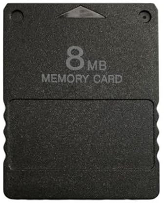 PS2 Memory Card 8MB, NBCP High Speed Memory Storage Card for Sony Playstation 2 PS2 / Slim Game Console