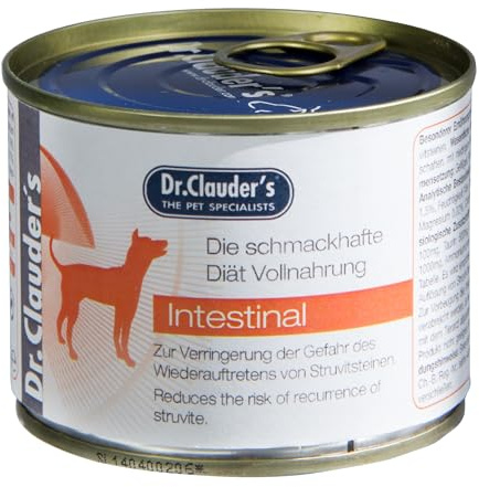 Dr. Clauder's Super Premium Nassfutter für Hunde | therapeutische Diät | 6 x 200 g | (6 x 200 g, Darm IRD)