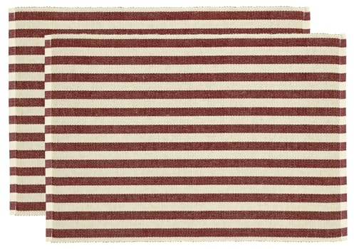 Södahl Statement Stripe Tischset 33 x 48 cm 2 Stck. Red
