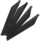VICASKY 4 Stück Fernbedienung Flugzeugblätter Mini Propeller Ersatzteile Rc Flugzeugpropeller Propellerspielzeug Flugzeugpropeller Flugzeugteile Mini Propellerblätter Propeller Requisiten