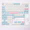 Custom 127 XDA Profile Keycaps Compatible with Mechanical Keyboards With MX Switch Compatibility Milk Cover Japanese PBT Keycap