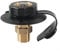 Brass Water Inlet Valve with Connector Adapter for RV Water Tank Filling (Black)