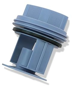 Drainage Pump Drain Outlet Seal Plug Filter, Compatible for Siemens, WM1095/1065 Drum Washing Machine Cover Accessories WD7205 Parts(Blue)