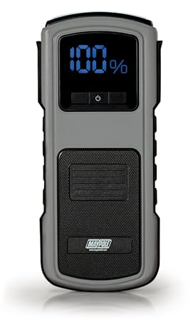 Maypole 500A Lithium Ion Power Pack Jump Start for 12V Vehicle Batteries 7lt Petrol Engines