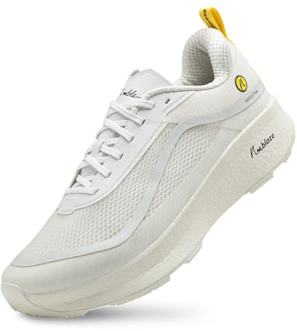 Joe Nimble - Addict Flow - Off White - Laufschuh für Herren mit breiter Zehenbox für Komfort