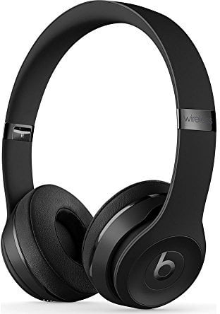 Beats Solo3 Wireless On-Ear Headphones - Apple W1 Headphone Chip, Class 1 Bluetooth, 40 Hours Of Listening Time - Matte Black (Previous Model)