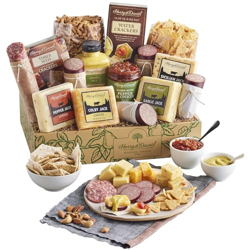 Harry & David Ultimate Meat And Cheese Gift Box, Food Basket, Charcuterie
