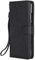 DENDICO Coque pour Huawei P20 Lite, PU en Cuir Coque Portefeuille Étui Housse, Design Classique TPU Coque pour Huawei P20 Lite - Noir