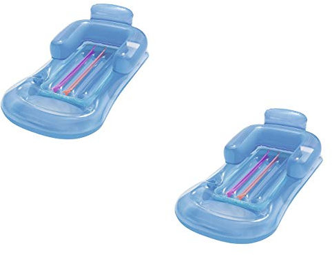 Bestway Lot de 2 Matelas gonflables 161 x 84 cm Bleu 161 x 84 cm
