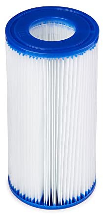 Bestway 58012E Tipo III/A Pompa Filtro Per Piscina Esterna Sostituzione 4.2 x8 Cartuccia Accessorio Per 500/800/1500 Galloni Filtro, Confezione da 3
