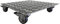 Pflanzenroller AluRiffelblech Q200 bis200kg Blumenroller Untersetzer Quadrat Indoor Outdoor (Riffel3,5/5-200-300x300)