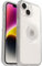 OtterBox Otter+Pop Hülle für iPhone 14/iPhone 13, stoßfest, sturzsicher, schützende Hülle mit PopSockets PopGrip, 3X Transparent