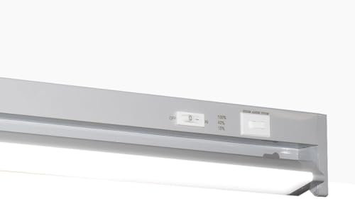 BARCELONA LED. Luz LED Bajo Muebles Cocina 60cm Orientable. Luminaria LED Interior Interconectables 8W. Luz Armario CCT Dimable 3 Modos Color. Regleta para iluminar armarios, tiendas, trasteros