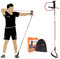 Bogenschießen-Bogentrainer, Zeichen-Trainingshilfe, Kraft-Stretchband, Trainingsgerät für Recurve-Bogen, Compound-Schießen, Kinder, Erwachsene, Anfänger, Experten, Rot-Blcak