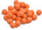 PHECDA PROFLY 30 Stücke 12mm Karpfen Angelköder Boilies Eier schwimmende Kugel /5 Verschiedene Aromen Künstliche Karpfen (Orange-Süßkartoffel-12mm-30pcs)