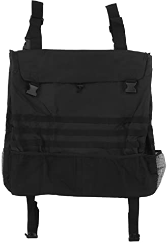 VGEBY Bolsa de Basura para Neumáticos de Repuesto, Bolsa de Almacenamiento de Herramientas para Neumáticos de Repuesto de Gran Capacidad, Tela Oxford, Hebillas de Ajuste Resistentes Al (Negro)