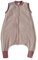 Lilano, Schlafsack mit Bein, geringelt, Merinowolle (kbT), Seide, 210 g/m² (Mauve/Natur, 74-80)