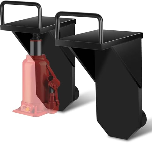 2Pack Shipping Container Booster Lifter-Shipping Container Jack Lug Leveler | Storage Container Leveler Booster-Shipping Container Accessories Attachment