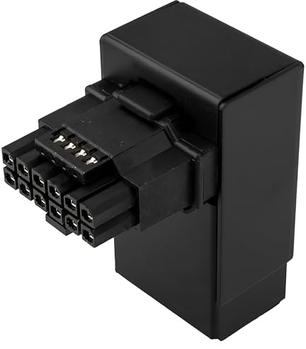 Kolink Core Pro 12V-2x6 90 Grad Adapter - Typ 1, schwarz