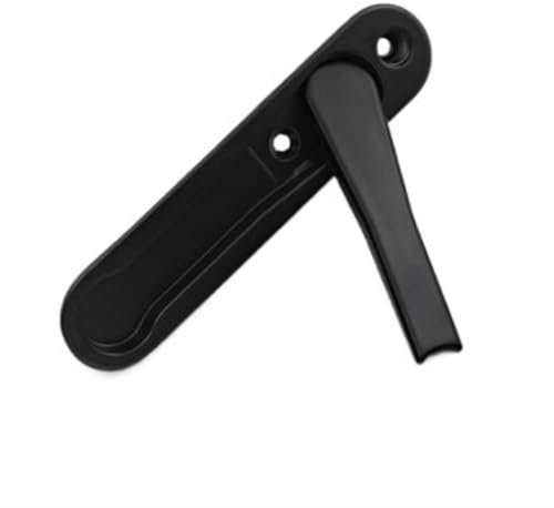 PoignéE De Fenetre à Clé Poignée de fenêtre cachée en alliage de Zinc blanc/noir, accessoires de quincaillerie for fenêtres, poignée d'écran avec vis en acier inoxydable Poignee Fenetre Pvc ( Color :