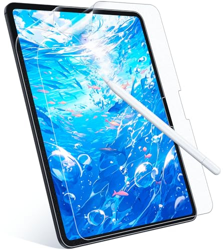 2 Stück Papier Schutzfolie für iPad Pro 11 Zoll (M4, 2024), Matt Papier folie Schutzfolie Displayschutz Schreiben und Zeichnen wie auf Papier, Blendfreiem Feel Paper Film PET Screen Protector