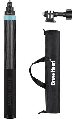 Kezhi 36cm to 3m 9.8ft Extended Long Invisible Selfie Stick for Insta360 x5 Insta 360 x5 X4/X3/ACE/ACE PRO/ACE PRO 2, ONE RS/X2/R/X Action Cameras (14 to 118) (Blue)