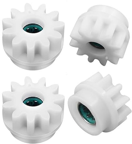 4Pcs Spin Mop Replacement Parts, Spin Mop Bucket Clutch Bearing Gear Sprockets Replacement, Easy Mop Pedal Broom Spin Replacement,One Way Bearing Sprockets Pedal Repair Replacement for Vileda