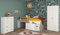 Parisot Kinderzimmer 3-teilig Milky 12 Weiß/Grey Loft