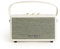 CREATE / Speaker Retro/Altavoz portátil con Bluetooth, USB y AUX Blanco Roto pequeño/Diseño Retro, hata 5 Horas de autonomía, Correa de Transporte, 40W
