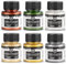 LM-Kreativ Porzellanfarbe Set 6 x 45 ml - Metallic Magic - Spülmaschinenfest, Glas- und Keramikfarbe, Ideal zum Tassen Bemalen, Keramik Bemalen, Kreative Projekte auf Glas, Keramik, Porzellan