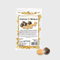 Ciocoworld - Amaretti doux enrobés de chocolat noir, petits chocolats en une seule portion Coffee World 480g (6 sachets de 80 g)